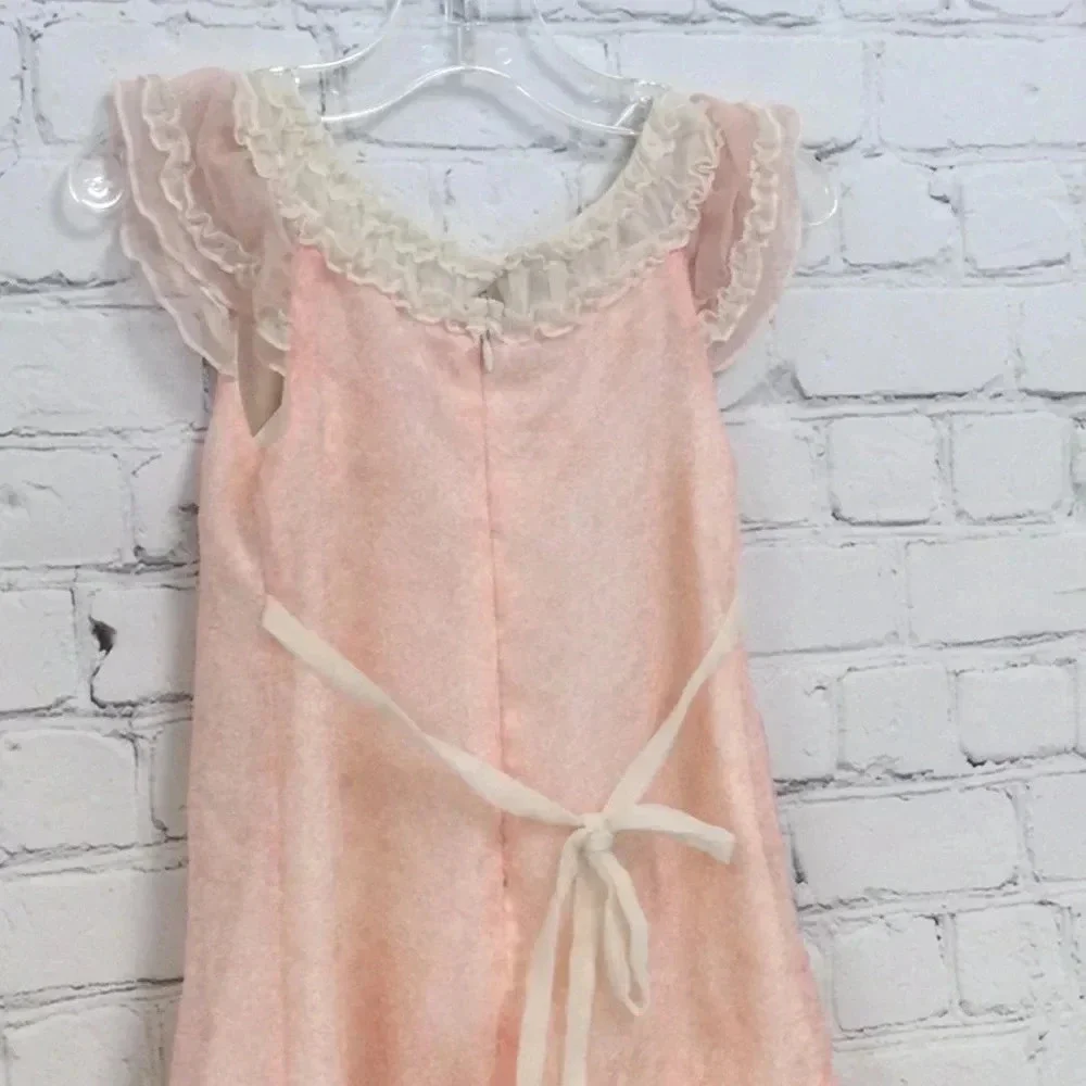 Biscotti Collection 3T Pink Ruffle Dress